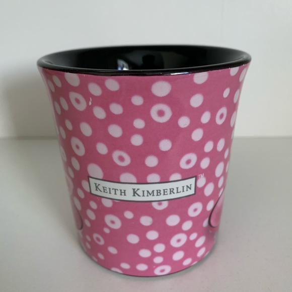 Keith Kimberlin Mug Coffee Puppy Polka Dot Bubbles - Picture 3 of 4